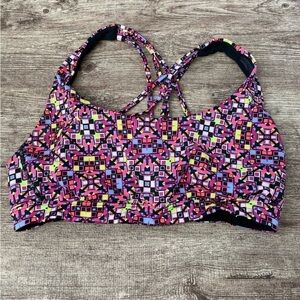 Victoria's Secret Print Razorback Sports Bra Size Medium